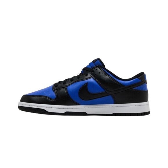 Nike Dunk Low Retro Hyper Royal/Black Mens Lifestyle Shoes HF5441 401 (NEW) main image 5